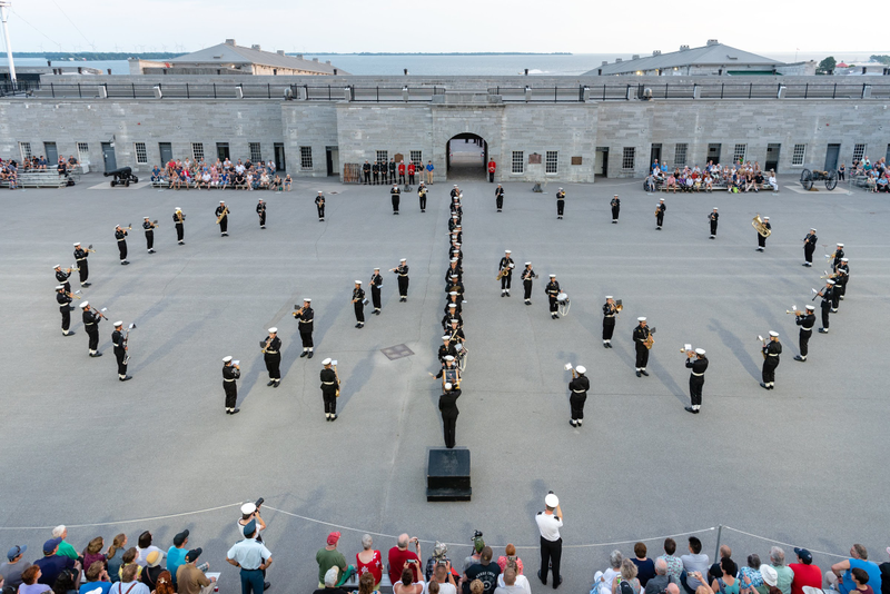 Illustration for article titled Select Pictures from the 2019 Fort Henry Tattoo